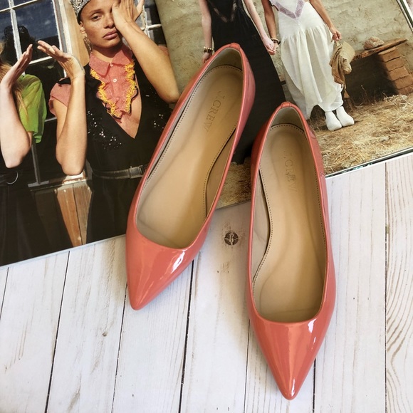 J. Crew Shoes - J. Crew Viv Patent Leather Flats